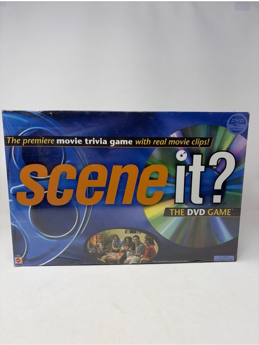 Scene It? The DVD Game 2003 Family Movie Trivia Board Game New Sealed